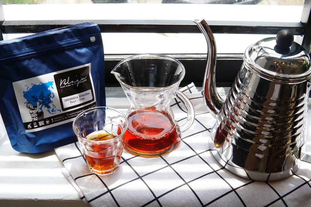 [HCM]CÀ PHÊ BLAGU ĐÃ HẠT RANG INDONESIA SUMATRA LIGHT-MEDIUM ROAST 100G
