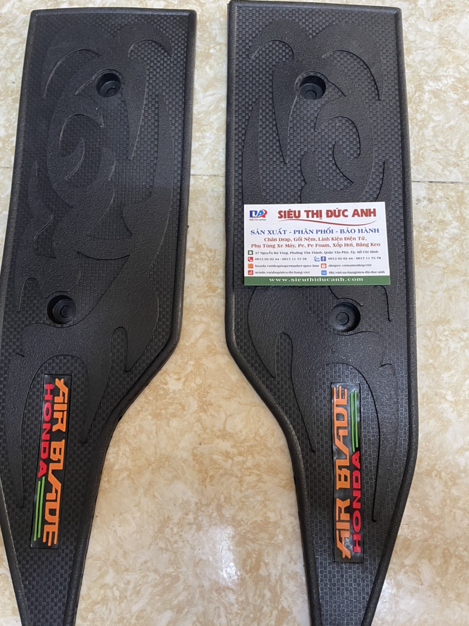 Thảm Lót Chân Cao Su Xe Air Blade 2013-2015