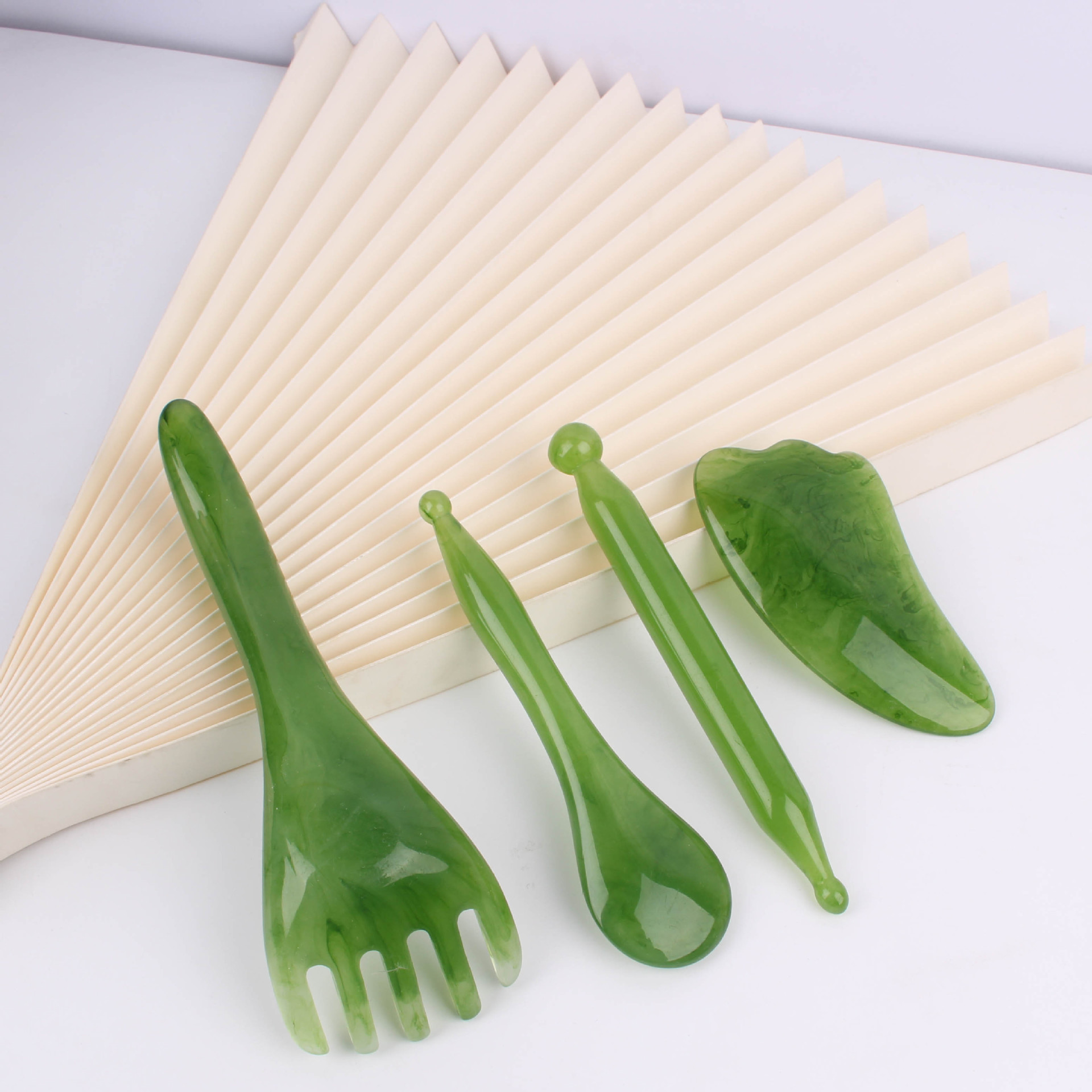 Bộ Dụng Cụ Cạo Gió - Dụng Cụ Cạo Mặt 5 Móng - Chất Liệu Cao Cấp