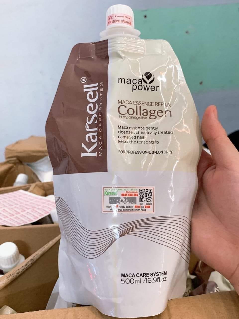 Ủ tóc Collagen Karseell 500ml