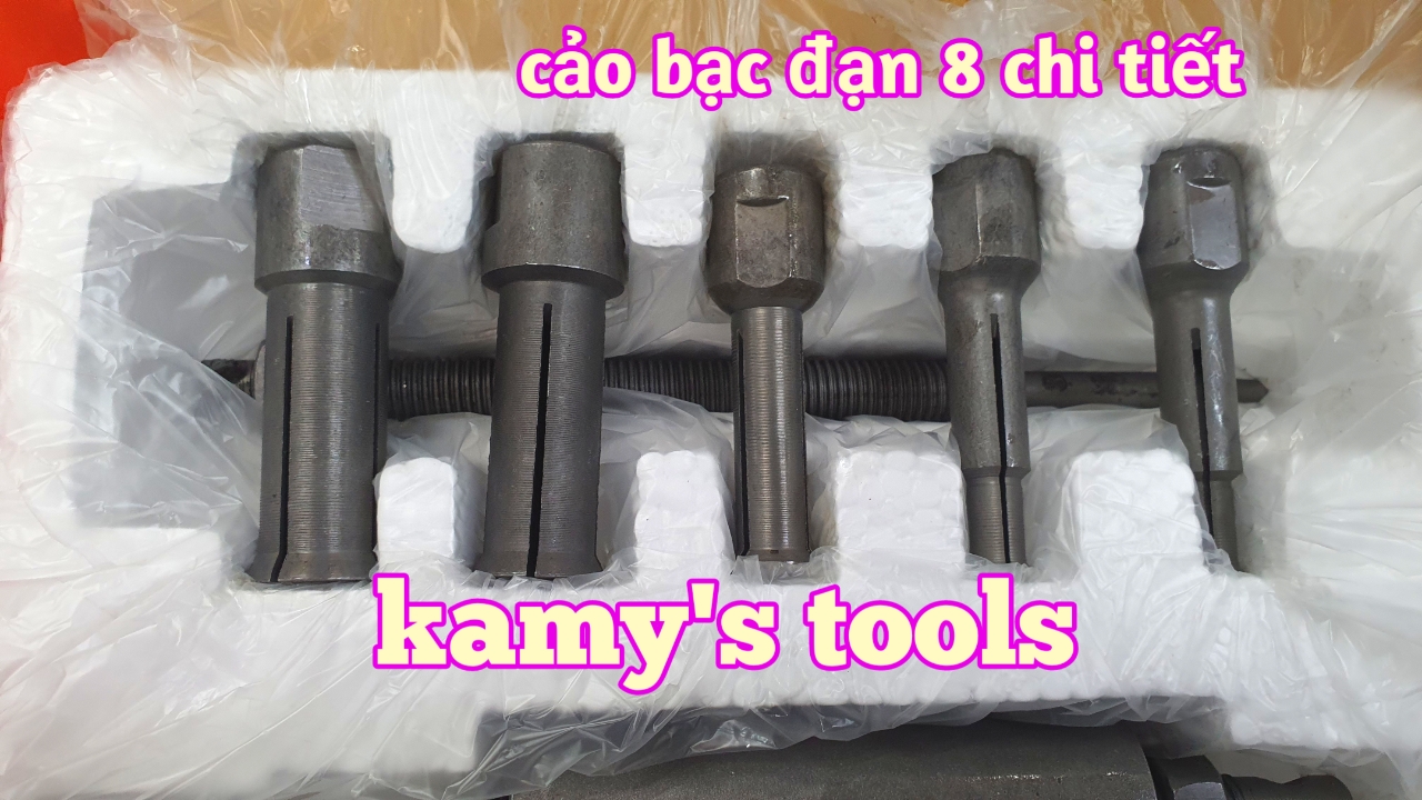[HCM] Bộ Cảo Bạc Đạn 8 Chi Tiết Từ 10mm-25mm Trigoldte