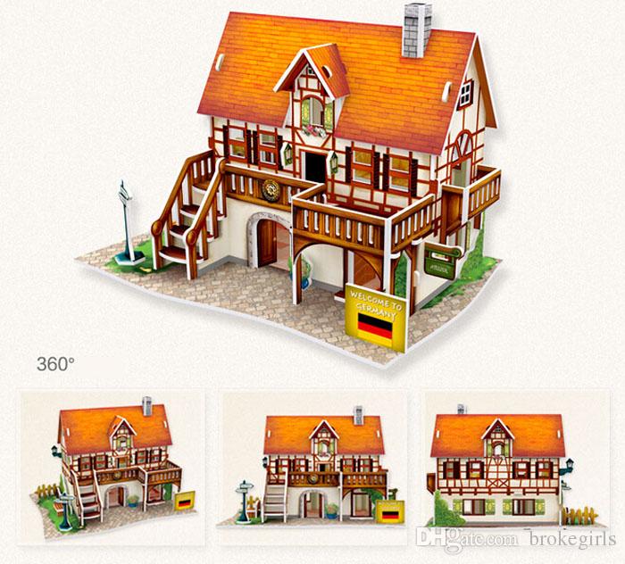 Mô hình giấy 3D CubicFun - Germany Style