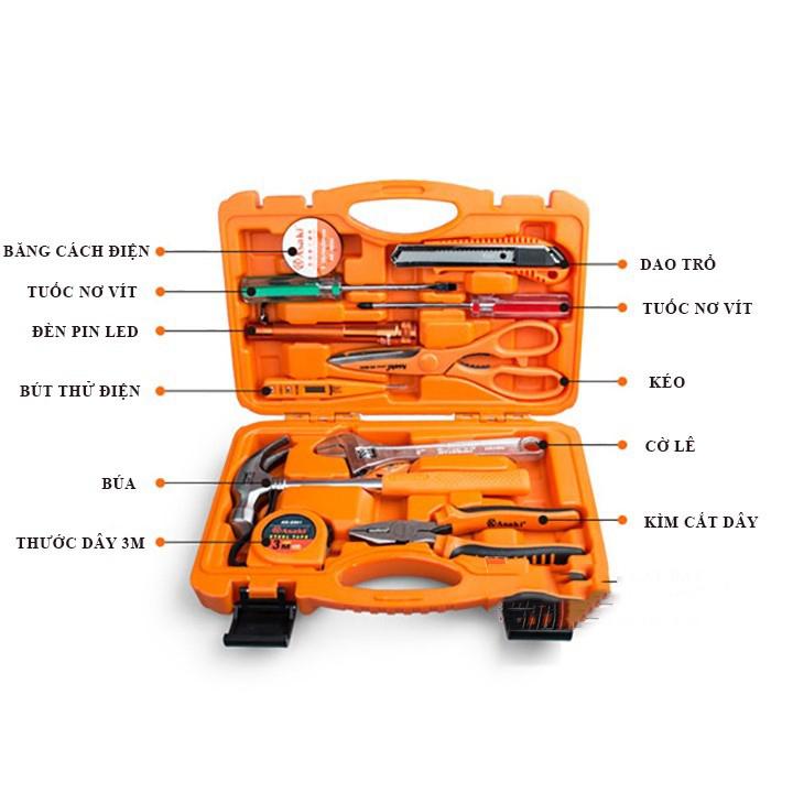 Bộ dụng cụ 12 chi tiết asaki ak-9781