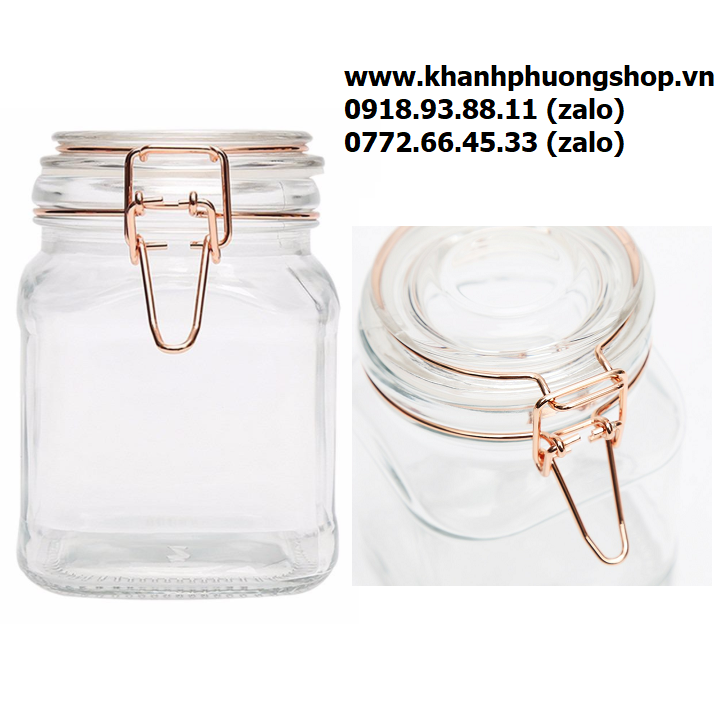 hủ thủy tinh lock&lock - hũ thủy tinh lock&lock