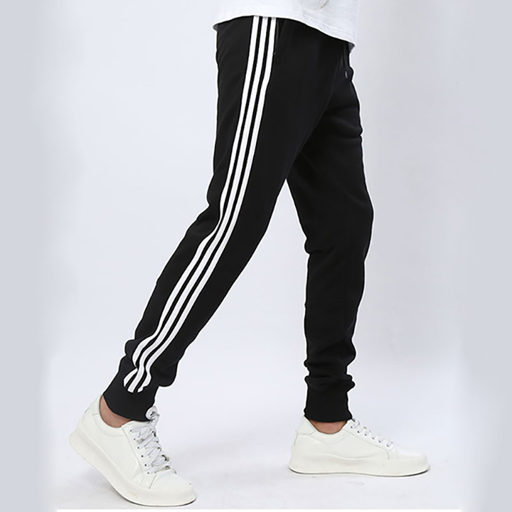 Quần 3 sọc thời trang Unisex vải nỉ
