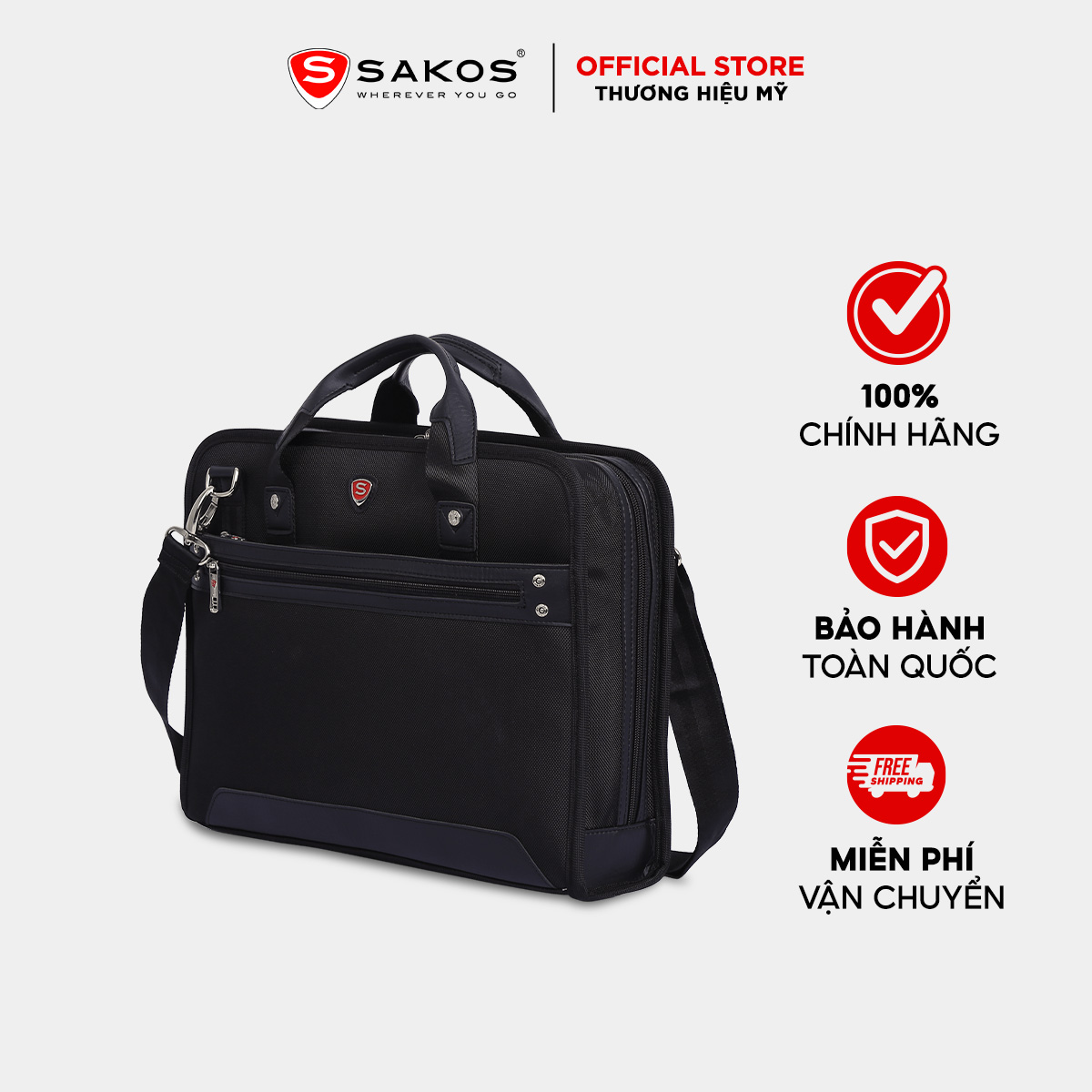 Cặp Laptop SAKOS ORION 15 inch