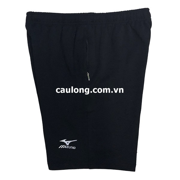 Quần Lững Cầu Lông Nam Mizuno Đen Trơn