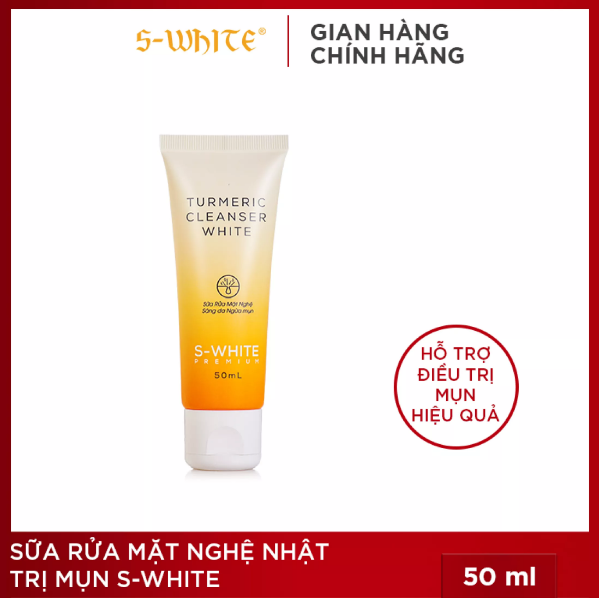 Sữa Rửa Mặt Nghệ Nhật Của Swhite Premium