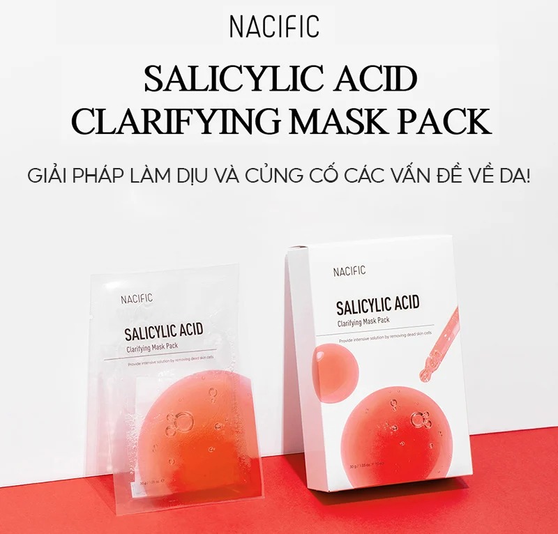 Mặt Nạ Miếng Dưỡng Ẩm Nacific Mask Pack 30g