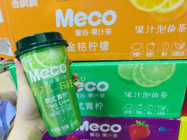 Nước Trái Cây Meco 🍈🍇🍉🍋🍋 (Hồng)