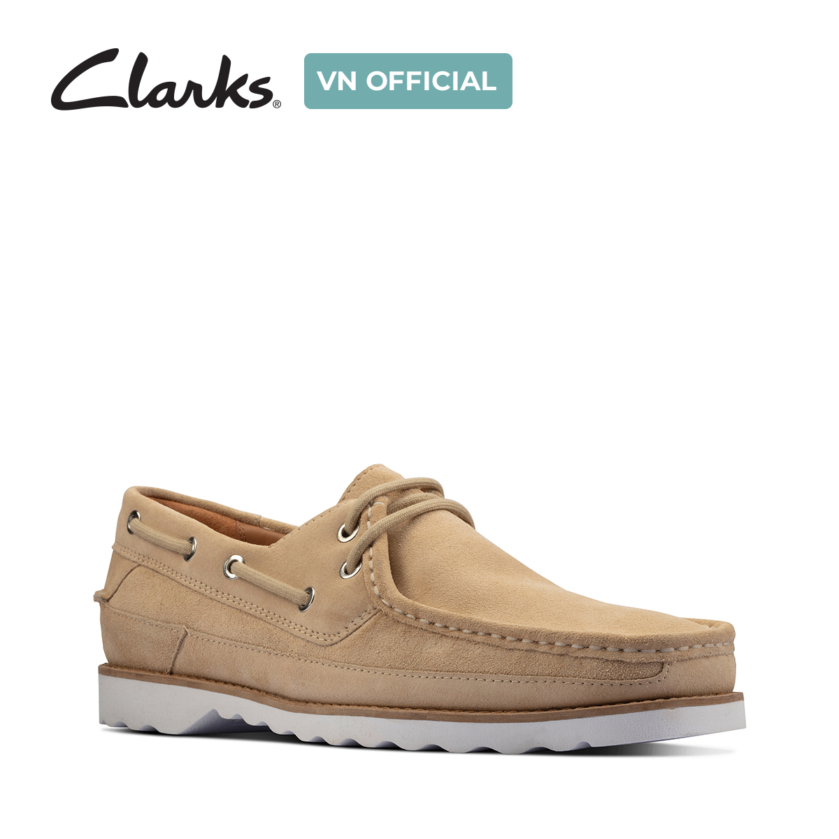 Giày Lười Da Nam Clarks - Durleigh Sail