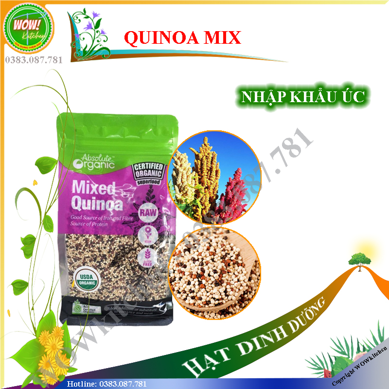 [400g] Quinoa Mix - Nhập khẩu Úc