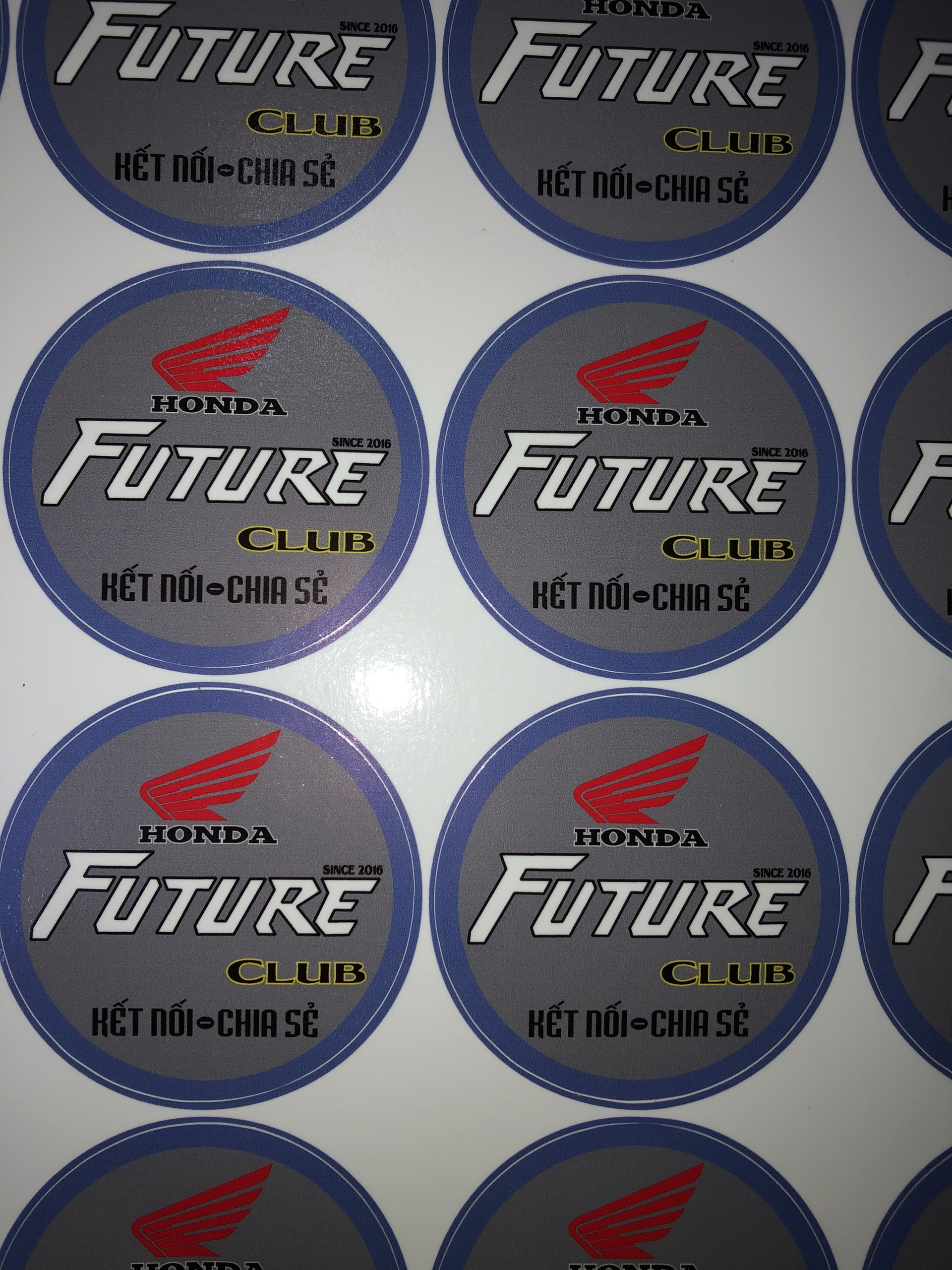 Combo 4 Tem decal Club FUTURE có trợ giá