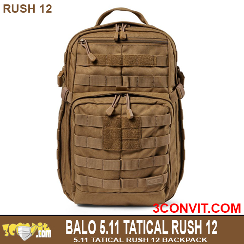 Balo phong cách chiến thuật 5.11 Tactical Rush 12