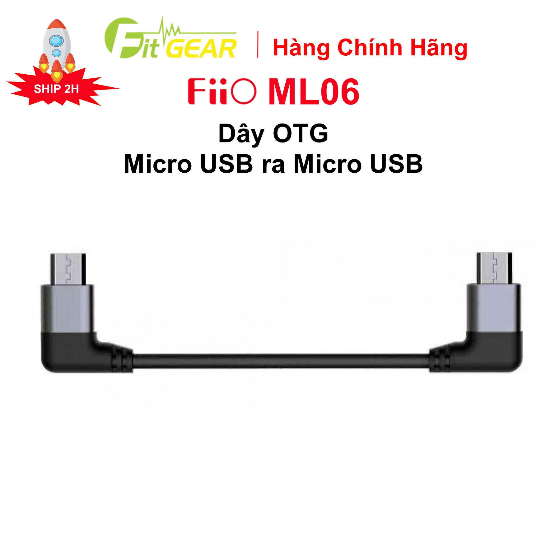 Dây otg micro usb ra micro usb fiio ml06
