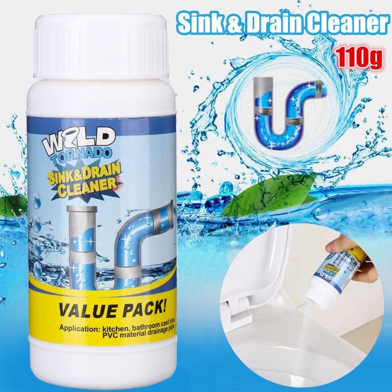WLLD TORNADO drain powder bottle 110g