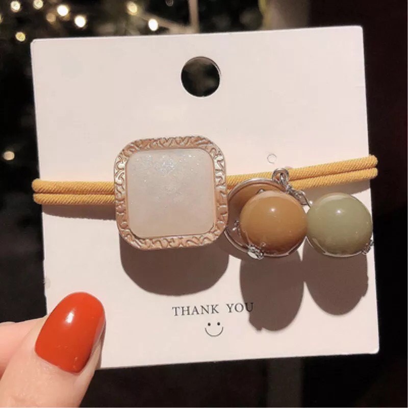 Dây buộc tóc phong cách Hàn Quốc siêu xinh