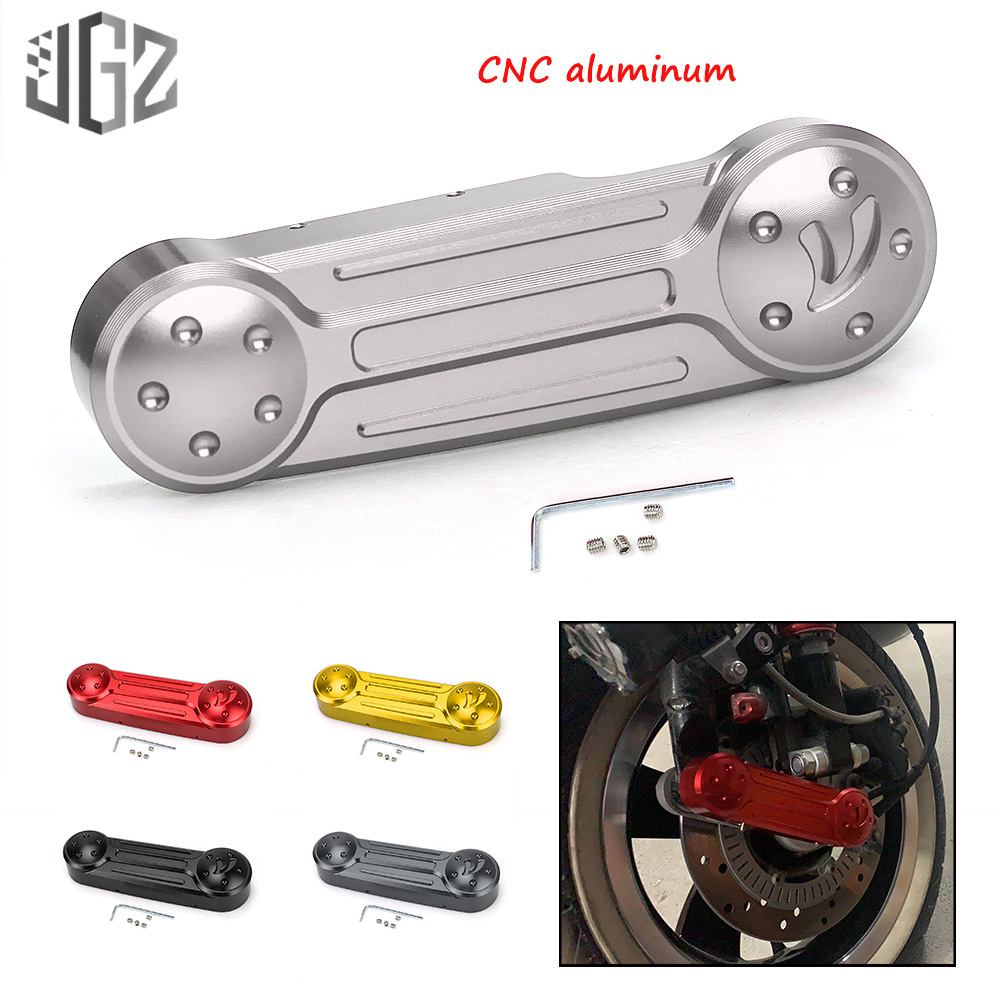 For Vespa GTS 300 Sprint Primavera LX LXV 125 Motorcycle CNC Front Fork Cover Suspension Link Case Guard Processing Plant Front Rocker Trim Cover