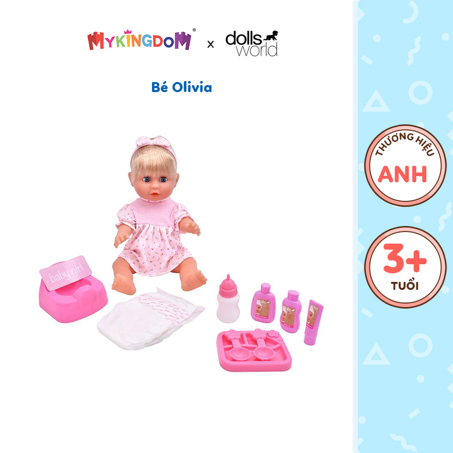 Đồ chơi dollsworld bé olivia dw60584