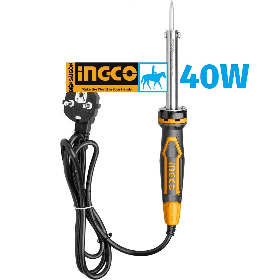Mỏ hàn chì Mũi thẳng nhọn 40w INGCO SI0248