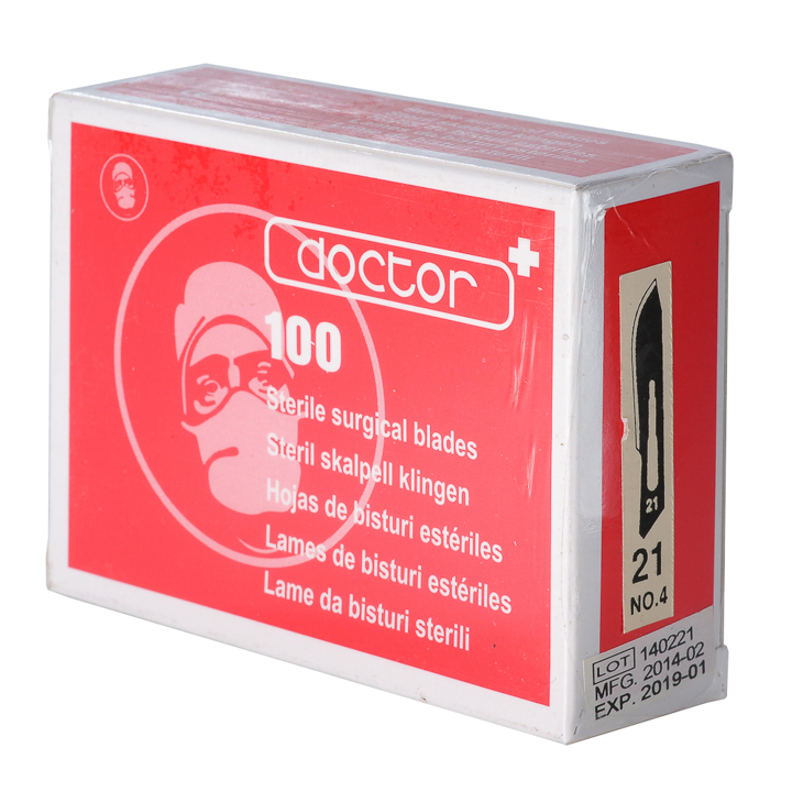 [HCM]Lưỡi dao mổ số 21 hộp 100 cái