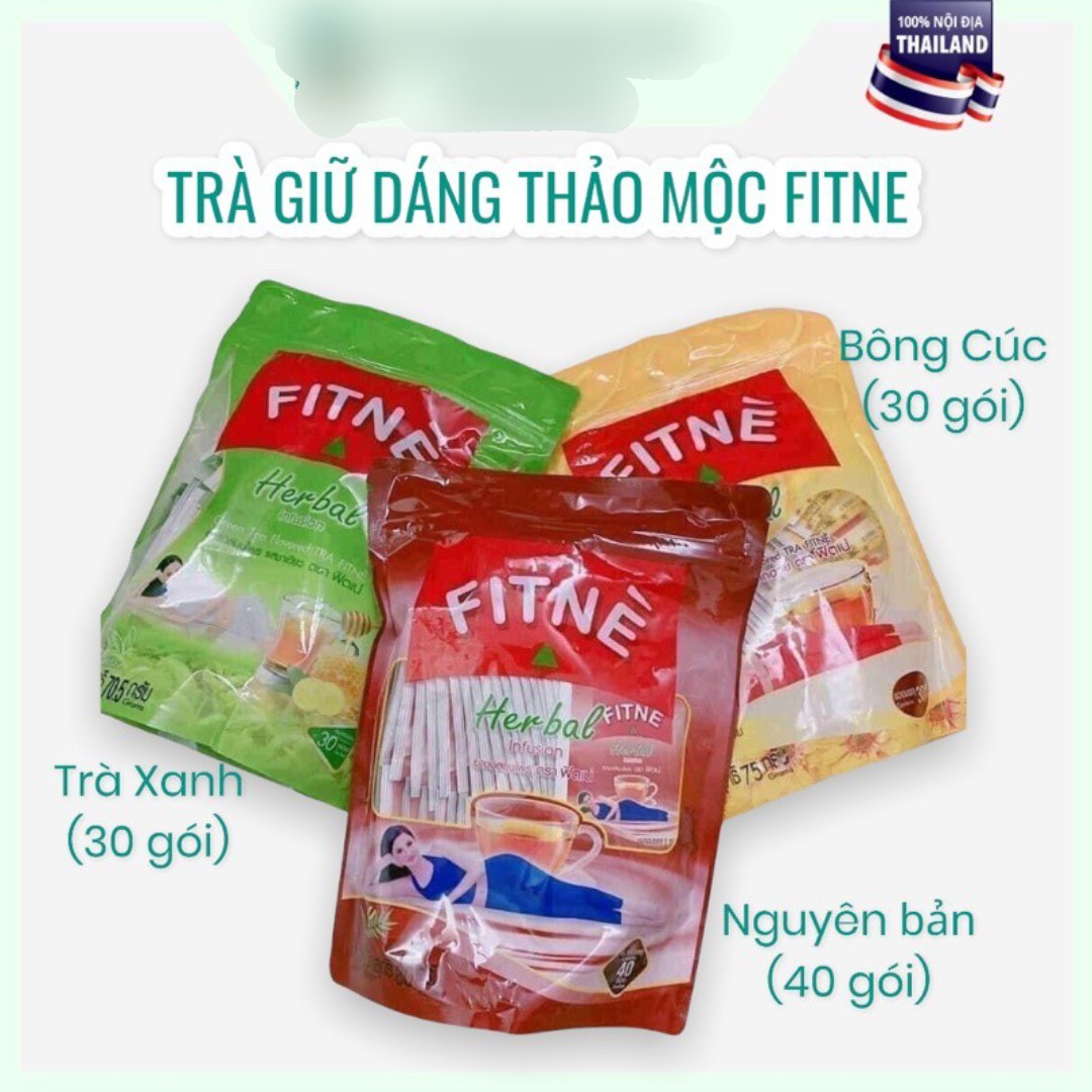 [Chính hãng] Trà Fitne herbal giải độc giảm cân - Thái lan