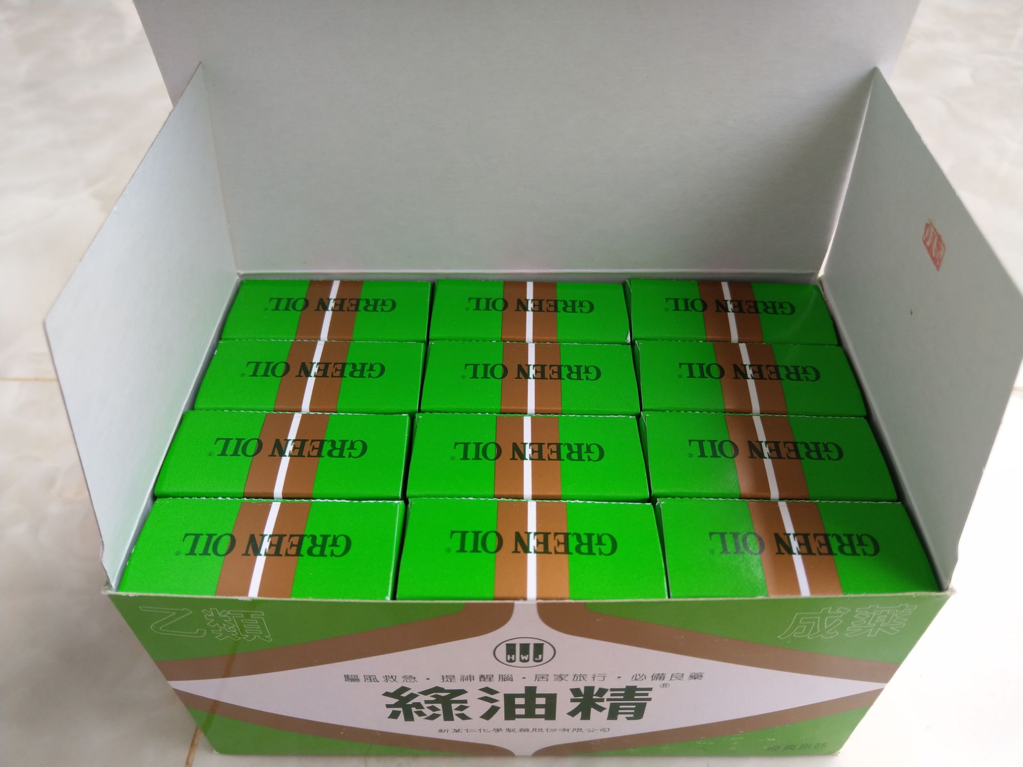 1 Lốc Dầu Gió Xanh Đài Loan 10g
