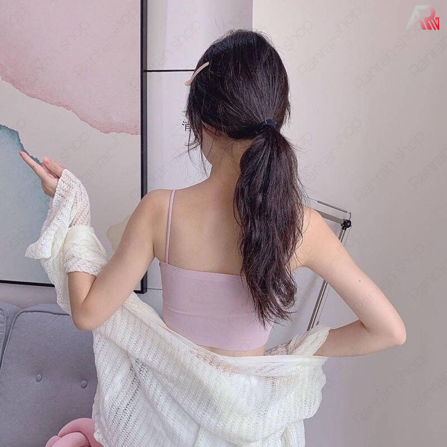 [Nhập RS0822 giảm 30k cho đơn 99k]Áo Bra su đúc 2 dây xinh xắn