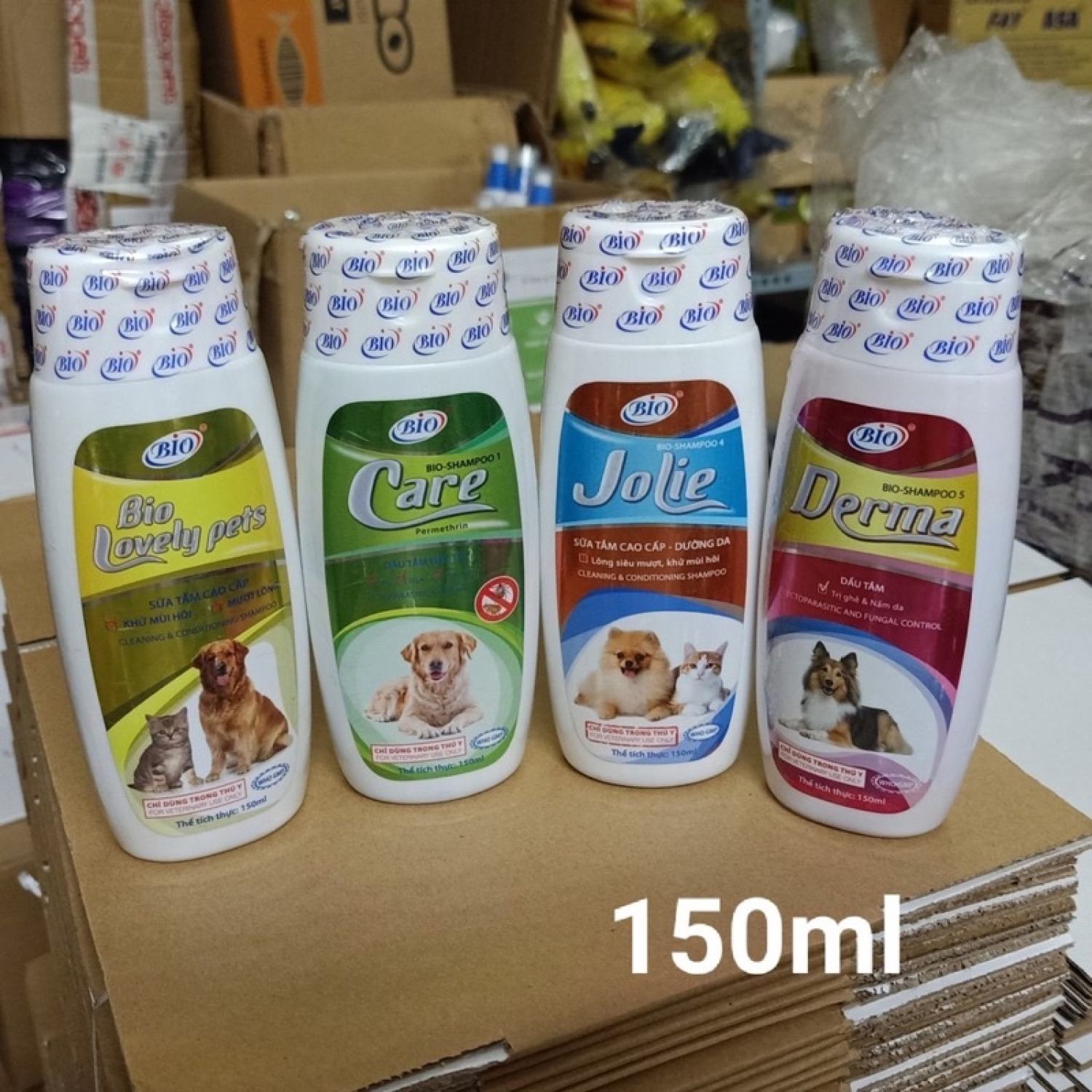 Sữa tắm Bio cho chó mèo 150ml nhiều công dụng🌟