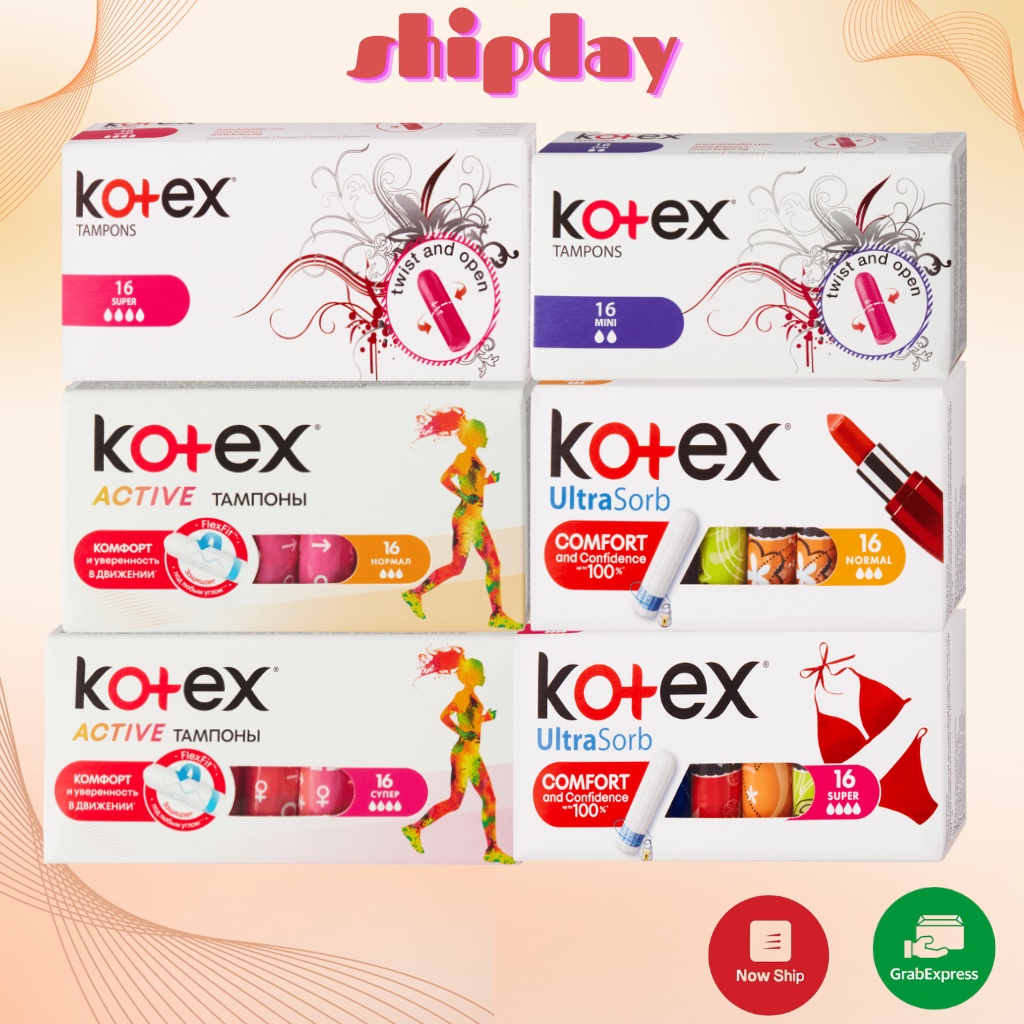 Tampon Kotex Nhập Khẩu Châu Âu