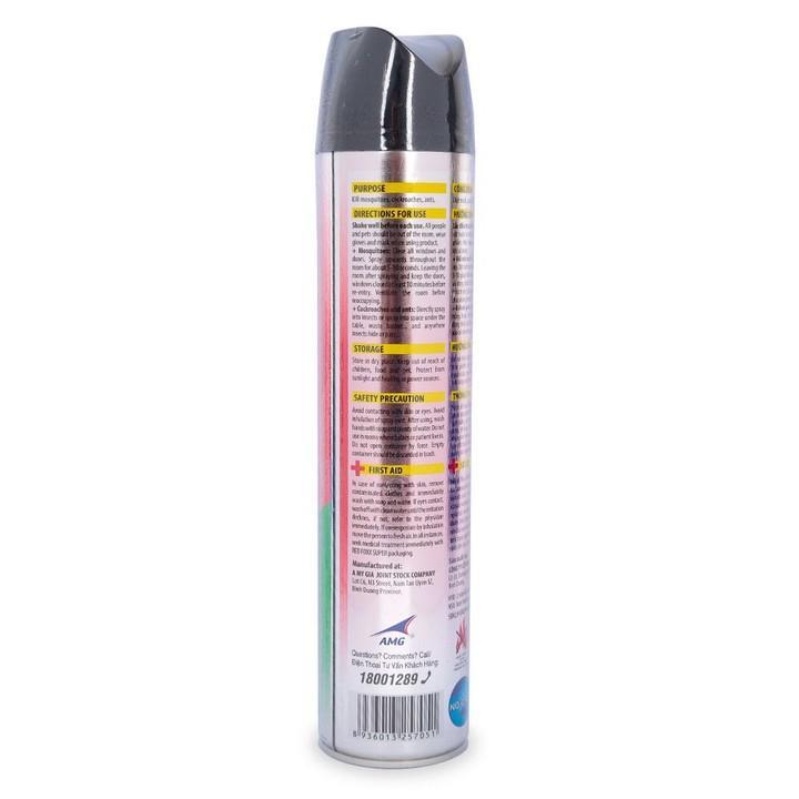 Xịt muỗi Red fox 600ml