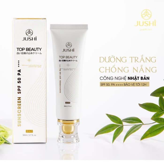 KEM CHỐNG NẮNG JUSHI HÀNG CHUẨN