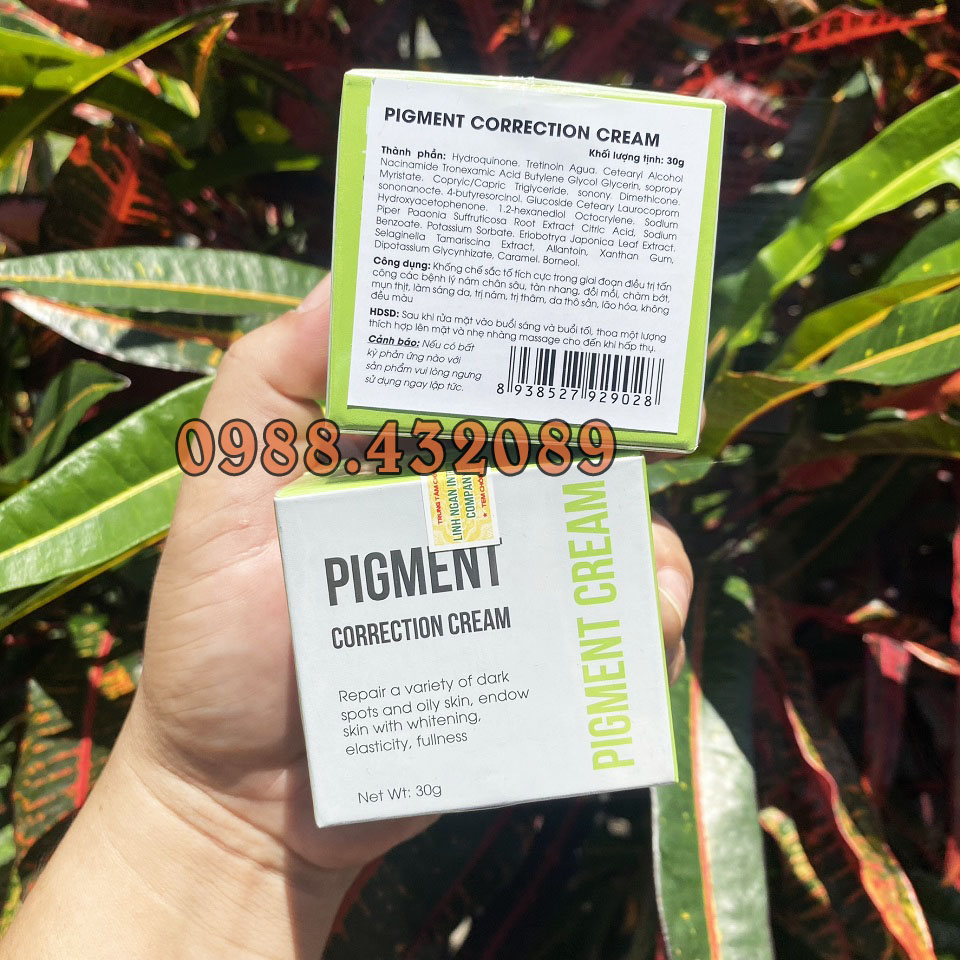 KEM PIGMENT CORRECTION CREAM (TAILOR MADE C DIMANLAIER MẪU MỚI)