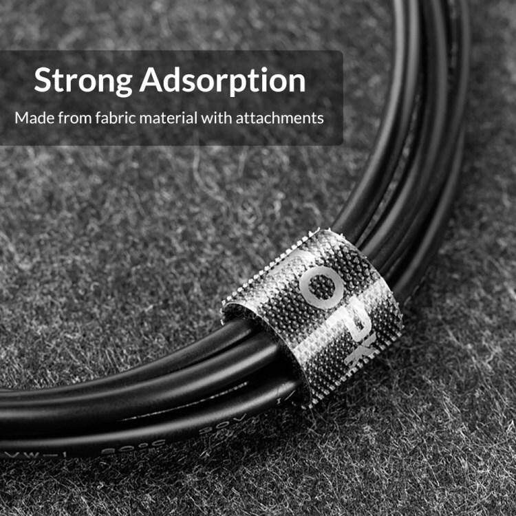Dây khóa dán 2 mặt - Velcro 1.5 TOPK đen 5m