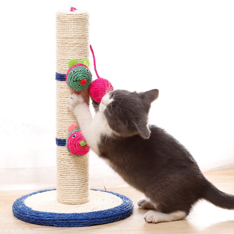 [Mã PET20K giảm 20K đơn 250K] Cột cào móng, trụ cào cho mèo