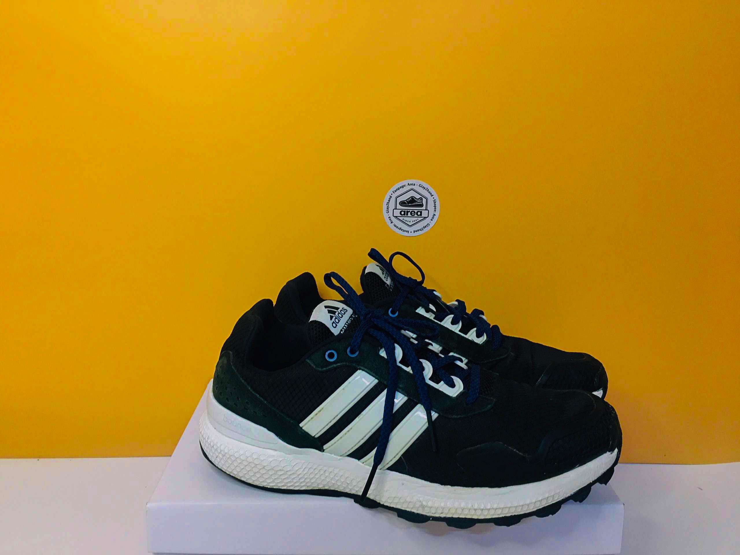 Giày 2hands Adidas Stableframe Đen trắng-Size 42 2/3-ADI0000007