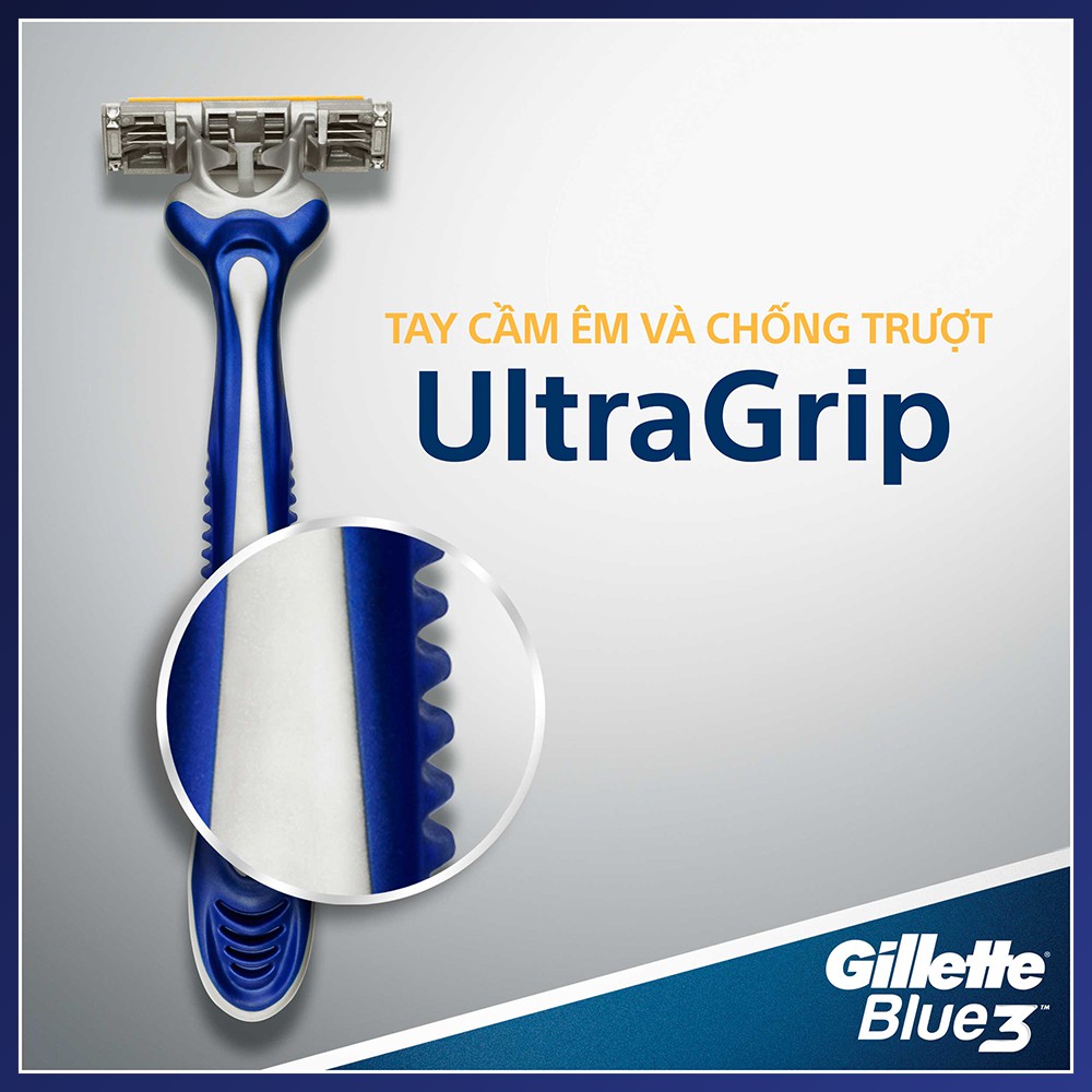 Dao Cạo Râu GILLETTE Blue 3 Comfort (4 Cây)