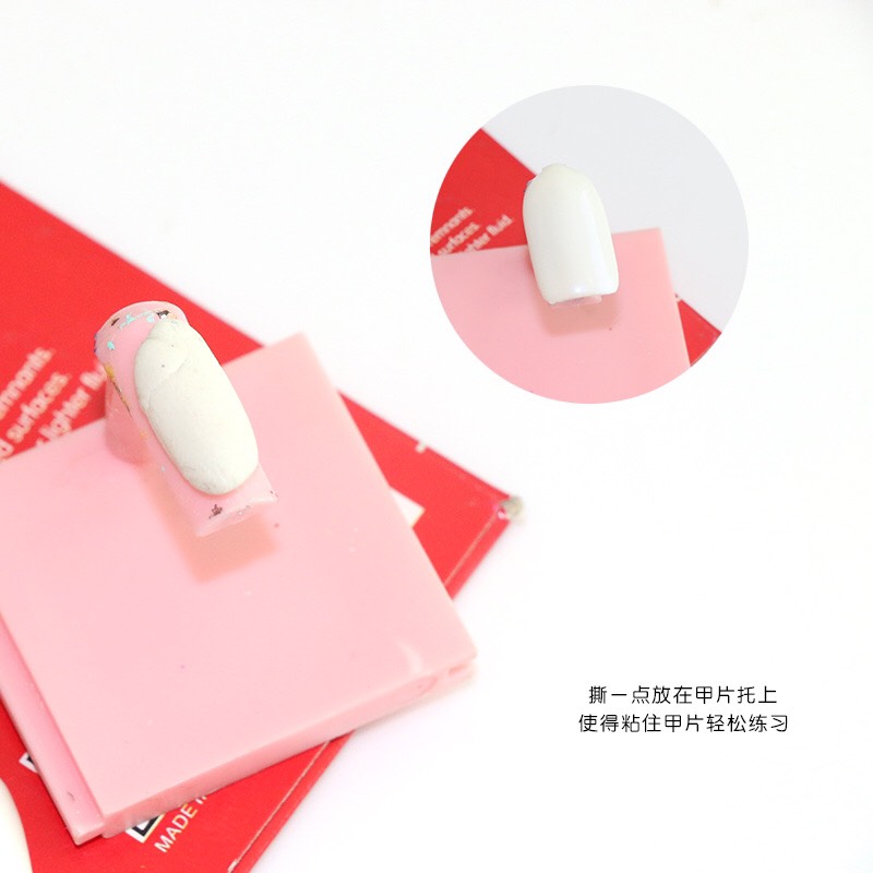 [HCM]Keo đất sét đa năng dán móng giả clay dính móng đất sét clutact dán cố định móng tay giả (bán lẻ 1 thanh)