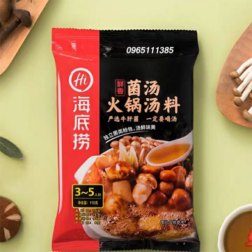 Lẩu Nấm Haidilao 110g