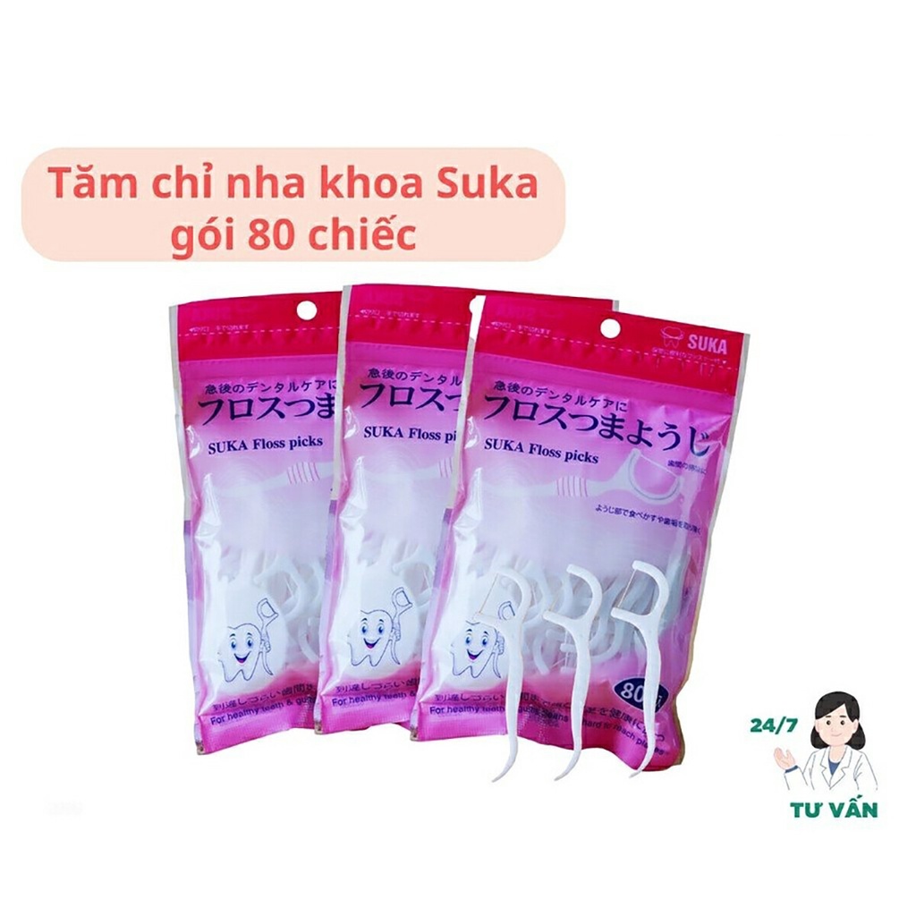 Tăm chỉ nha khoa suka nhật bản - chỉ nha khoa suka tăm chỉ suka