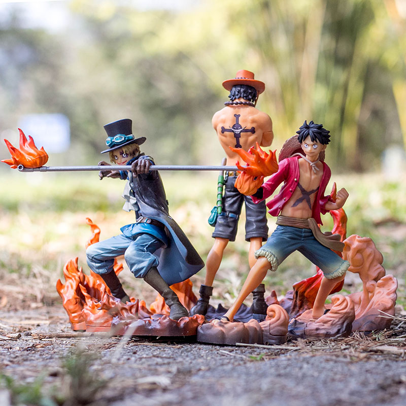 Mô hình One Piece - Mô hình bộ 3 Luffy - Sabo - Ace ACE101