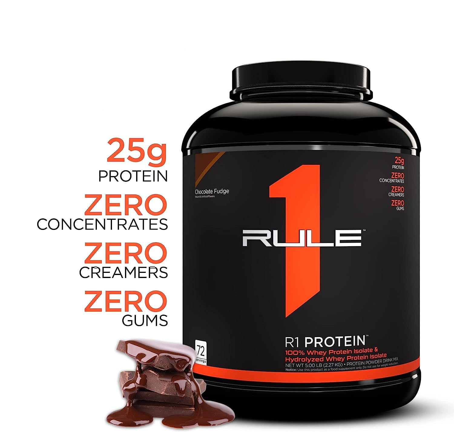 Tăng cơ Rule 1 Protein Isolate/ Hydrolysate 4.9lb - 5lb