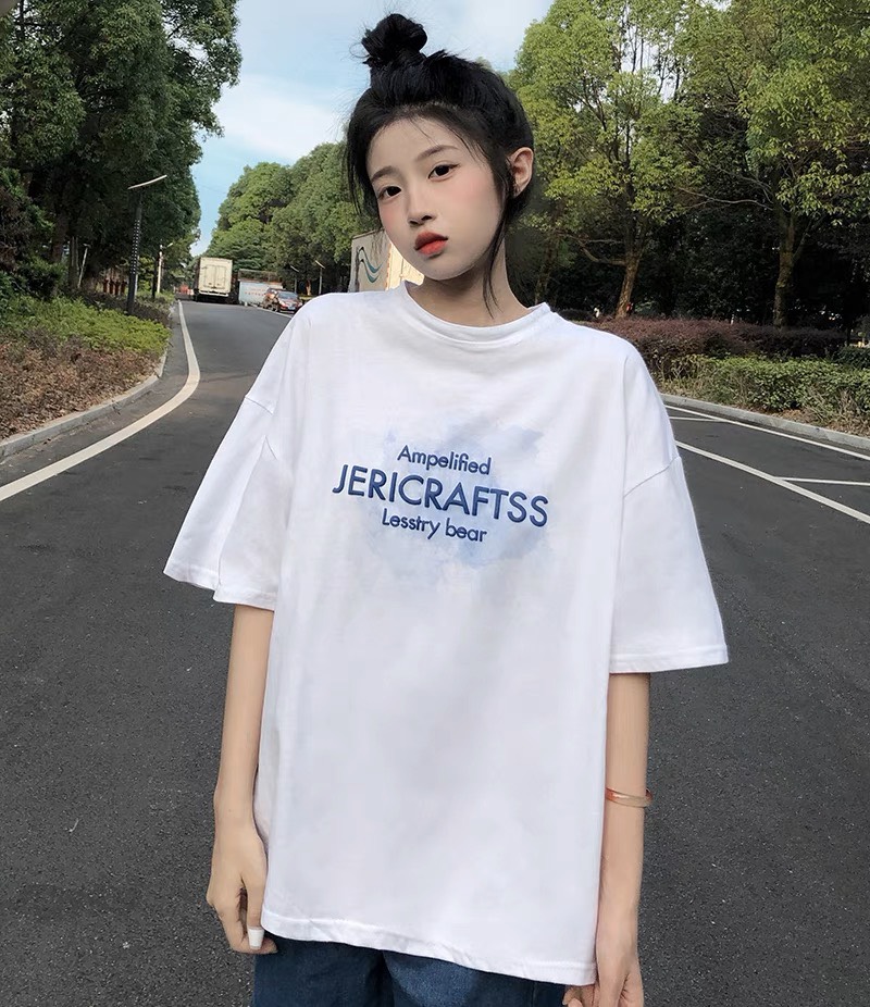 Áo Phông Unisex Form Rộng Freesize Hàn Quốc