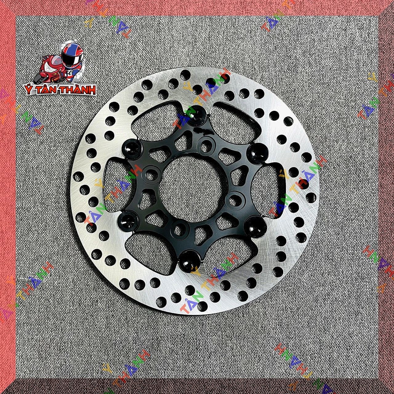 Đĩa thắng AL lòng nhôm 220mm MS07