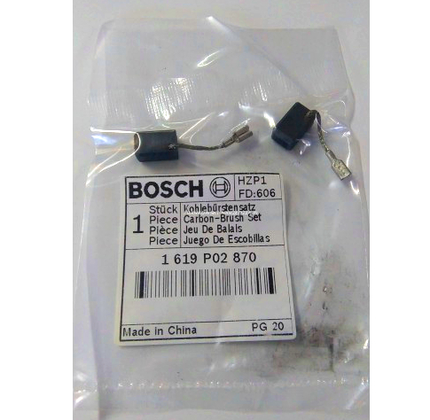 Cặp chổi than dùng cho máy mài góc, máy cắt Bosch 6-100