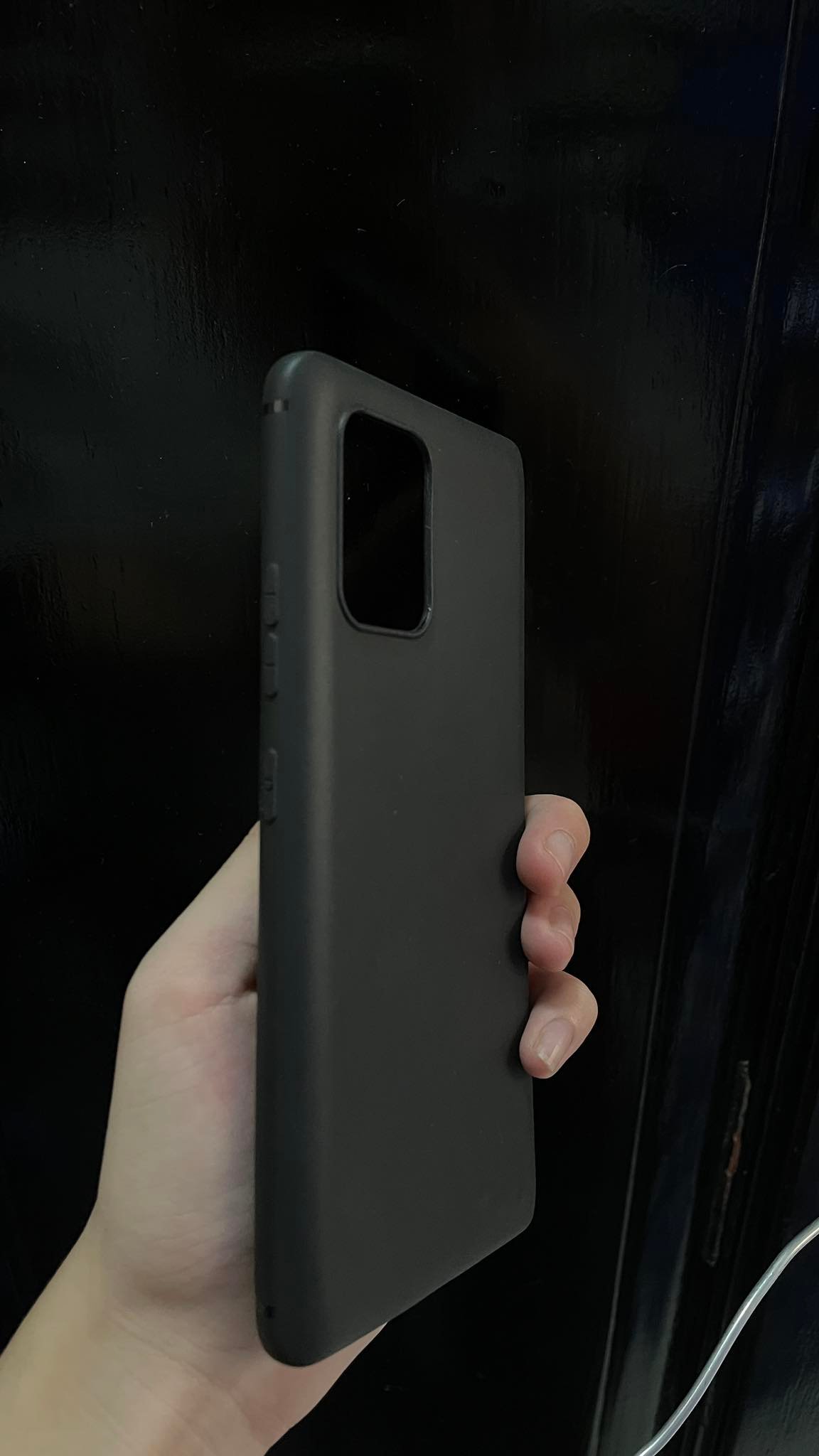 ốp lưng samsung S10 lite dẻo đen