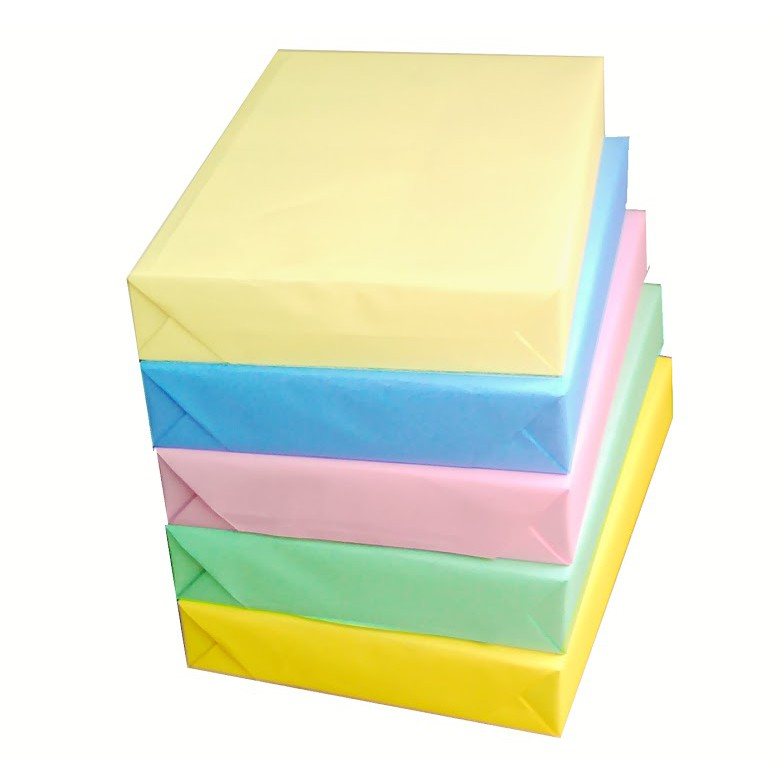 Giấy ford màu a4 70gsm / 80gsm - ream 500 tờ