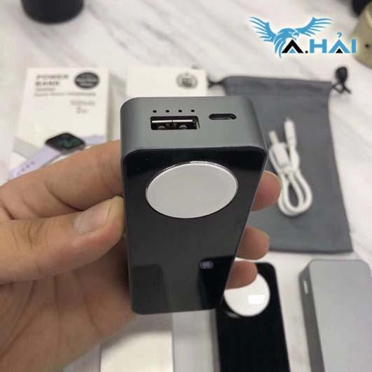Sạc Dự Phòng Kèm Sạc Không Dây Apple Watch