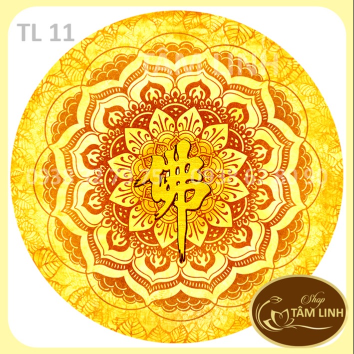 [HCM]Hào Quang Phật Mẫu Trúc Chỉ Đẹp 30 cm