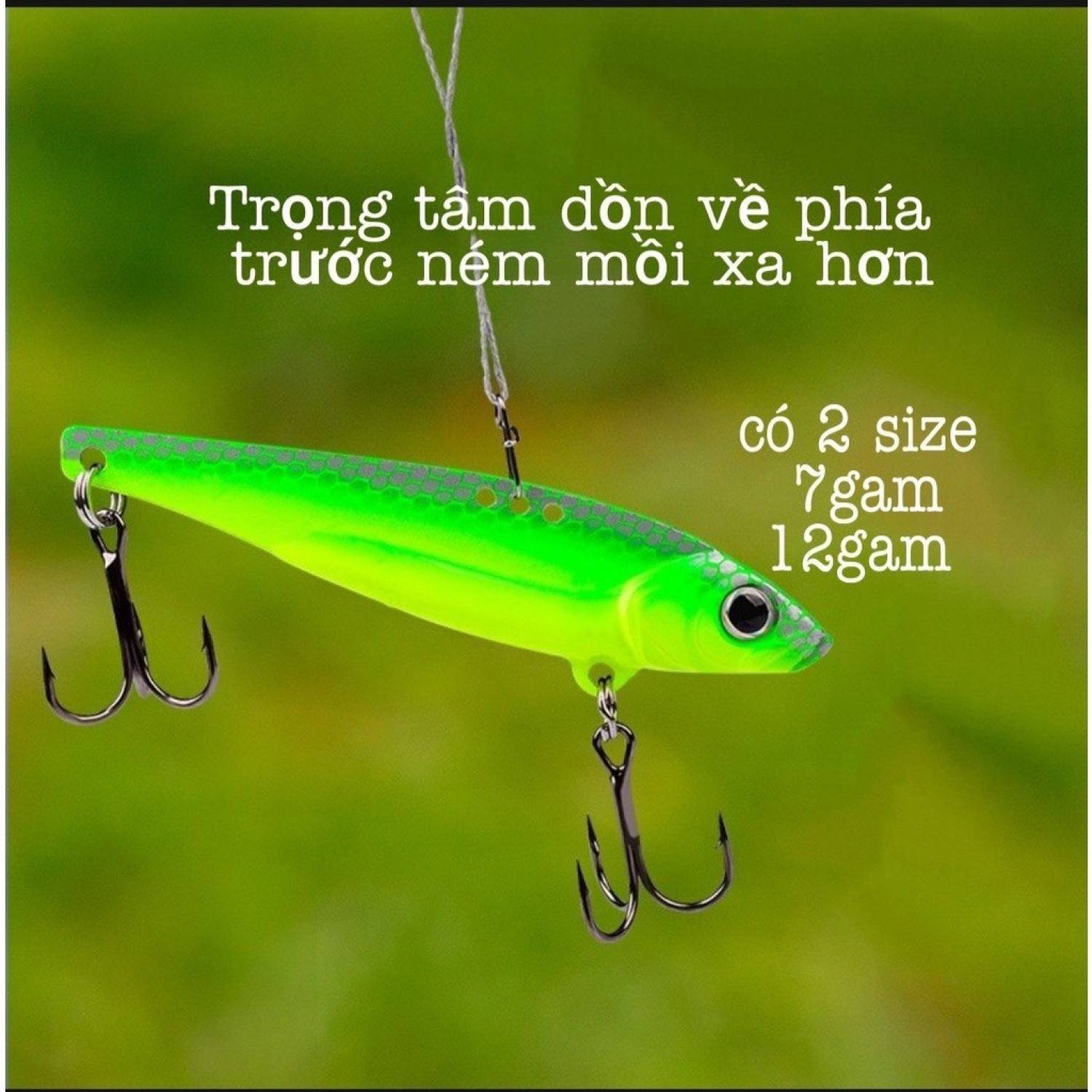 Mồi Câu Lure Cá Sắt VIB Lazer Mồi Câu Cá Lóc